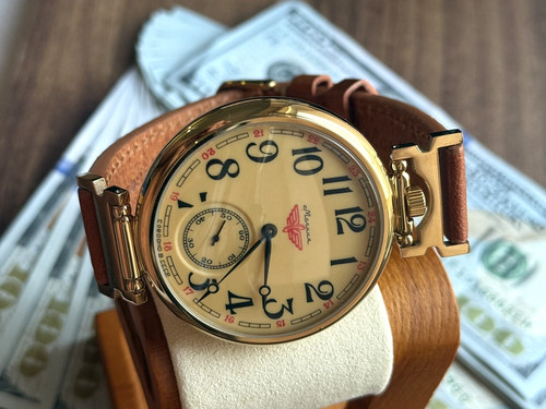 Orologio meccanico aviatore - orologio,