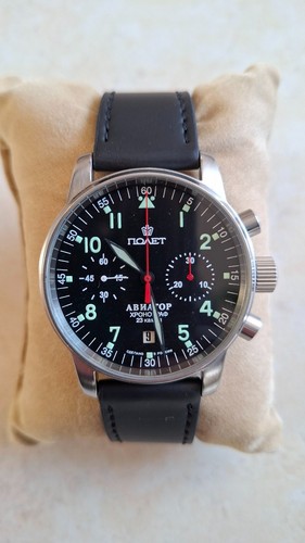 Cronografo poljot aviator - cronografo, i