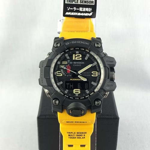 Casio shock mudmaster giallo - g-shock,