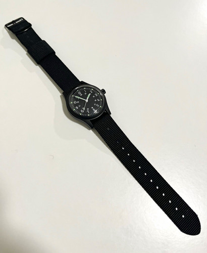 Orologio militare mwc nero - orologio, pvd