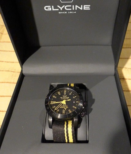 Glycine airman gmt timer - glycine,