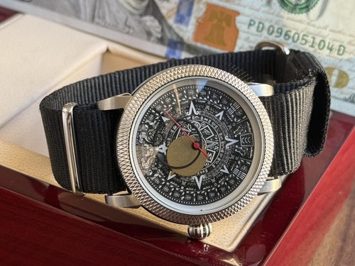 Orologio automatico buran nero - orologio,